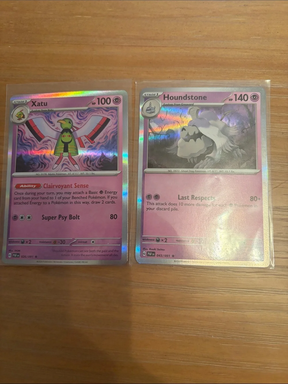 Paldean Fates Pokémon Holo & Reverse Holo Card Lot | 19 Cards ✨5/$25✨
